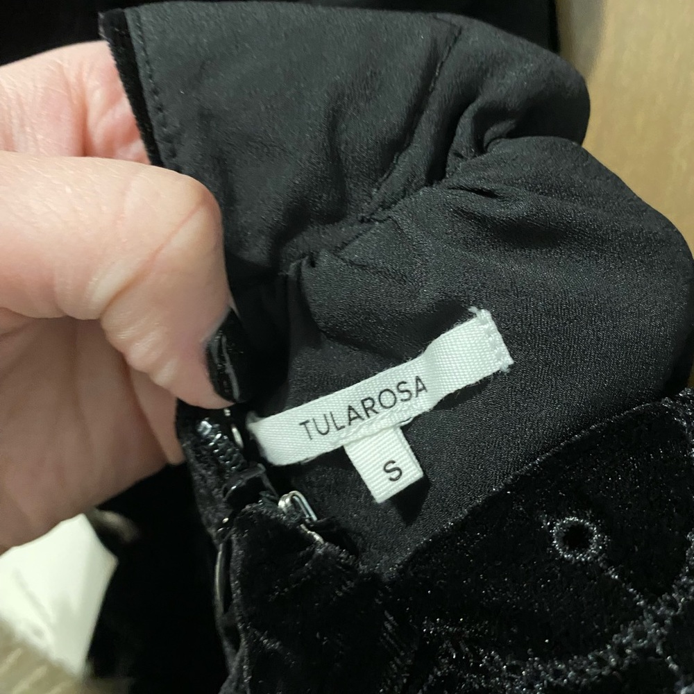 Revolve Mini Black Dress small